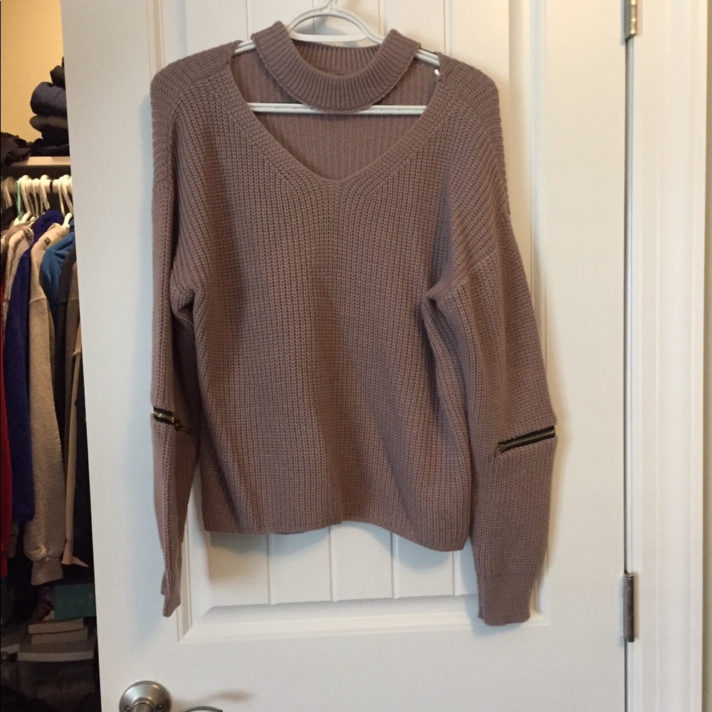 “Dusty Rose” Sweater